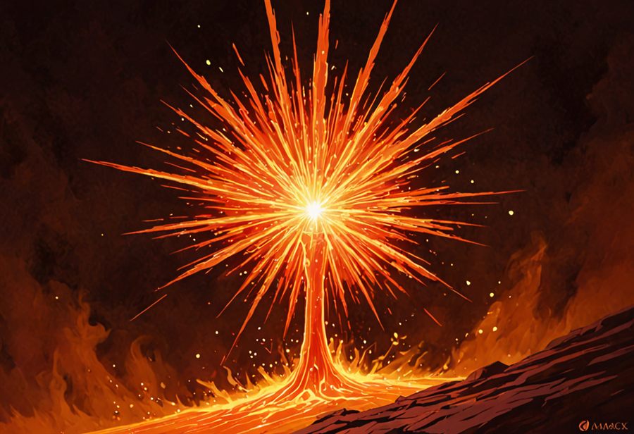 Fire Spark (Magic Battle Artwork)